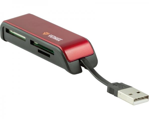 YENKEE YCR 2001RD USB čitač kartica crveni