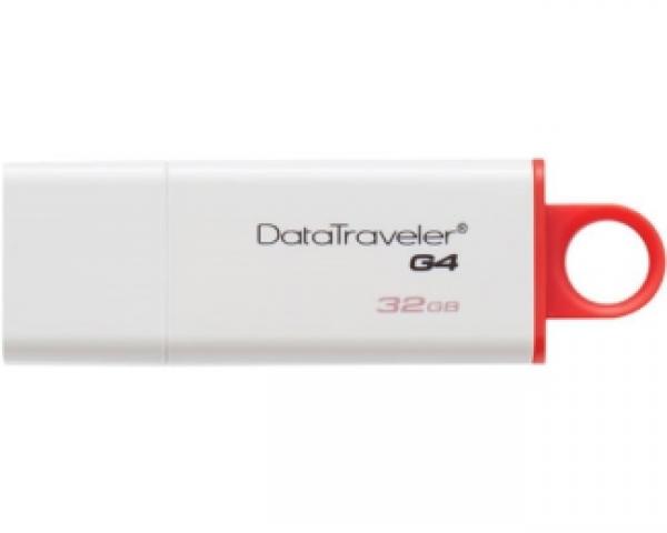 KINGSTON 32GB DataTraveler I Generation 4 USB 3.0 flash DTIG4/32GB crveno-beli