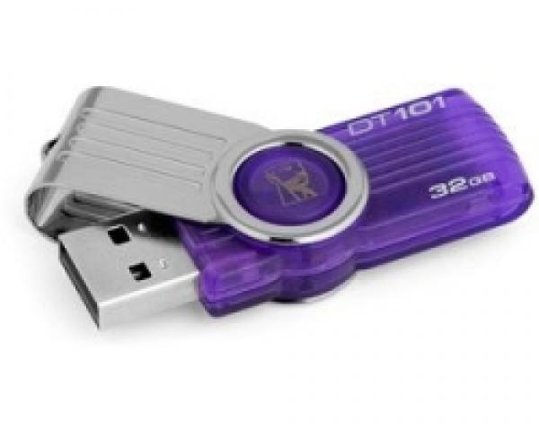 KINGSTON 32GB DataTraveler 101 Generation 2 USB 2.0 flash DT101G2/32GB ljubičasti