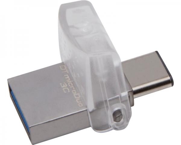 KINGSTON 32GB DataTraveler MicroDuo 3C USB 3.1 flash DTDUO3C/32GB srebrni