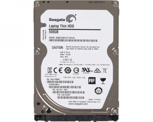 DELL 500GB 2.5 SATA 6Gbps 7.2k ST500LM021