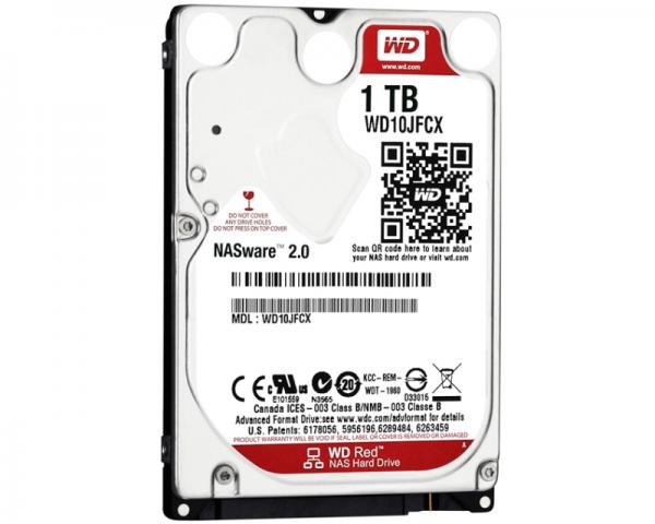 WD 1TB 2.5 SATA III 16MB IntelliPower WD10JFCX Red