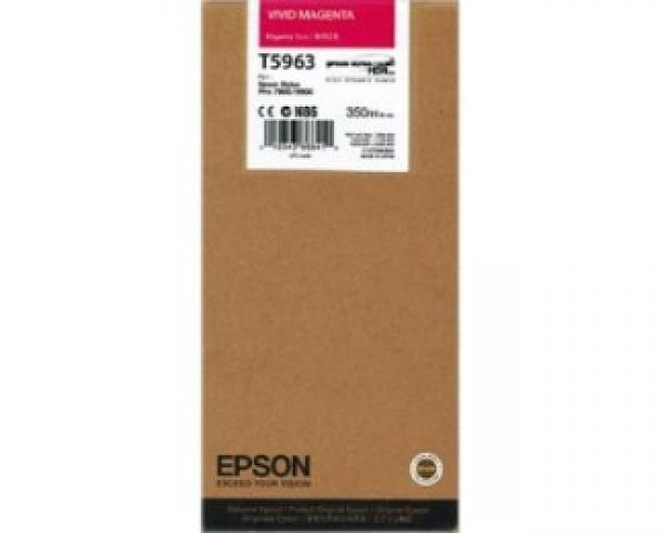 EPSON T5963 UltraChrome HDR vivid magenta 350ml kertridž