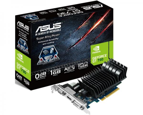 ASUS nVidia GeForce GT 730 1GB 64bit GT730-SL-1GD3-BRK