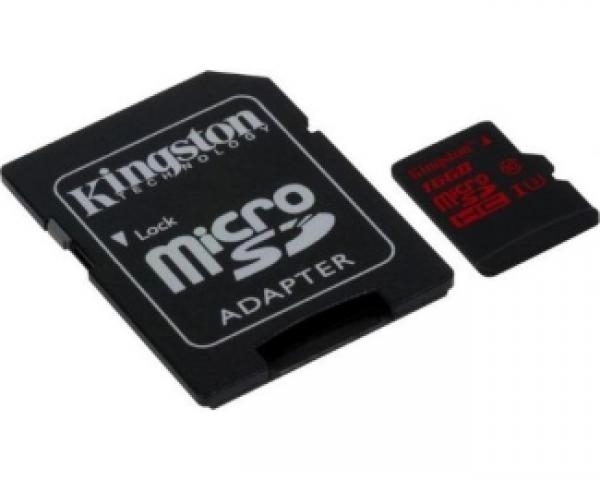 KINGSTON UHS-I U3 MicroSDHC 32GB + Adapter SDCA3/32GB