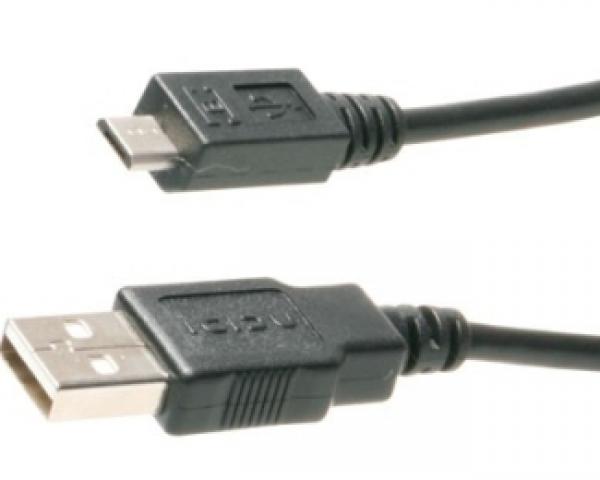 FAST ASIA Kabl USB A - USB Micro-B M/M 1m crni