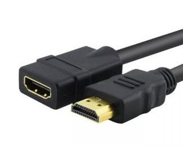 FAST ASIA Kabl HDMI M/F 1.5m produžni crni