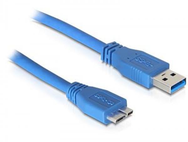FAST ASIA Kabl USB 3.0 tip A - USB 3.0 Micro-B M/M 1.8m plavi