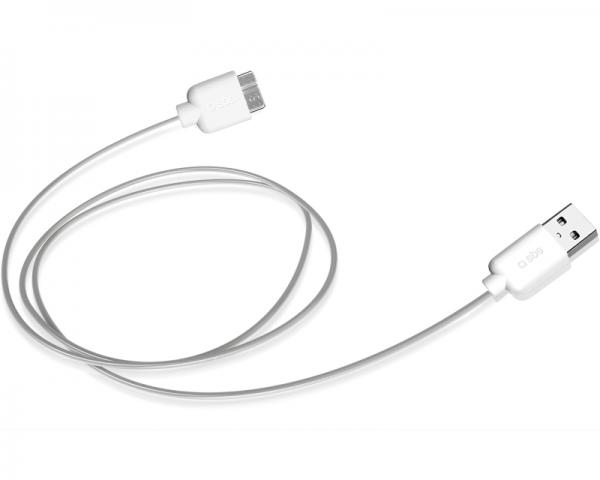 SBS Kabl USB 3.0 tip A - USB 3.0 Micro-B M/M 1m beli TECABLEMICROSA