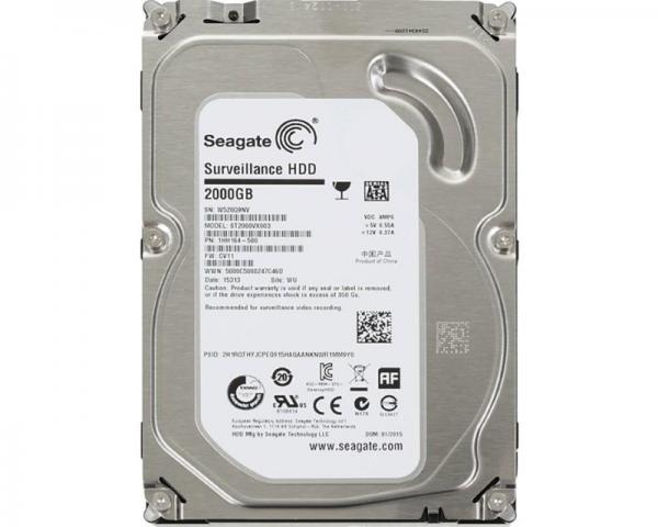 SEAGATE 2TB 3.5 SATA III 64MB ST2000VX003 Surveillance HDD