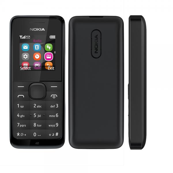 Nokia 105 DS Black Dual Sim