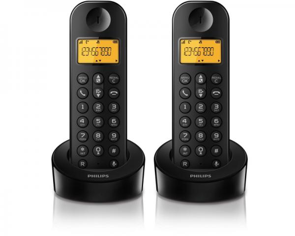 PHILIPS D1202B/53 Duo bežični telefon