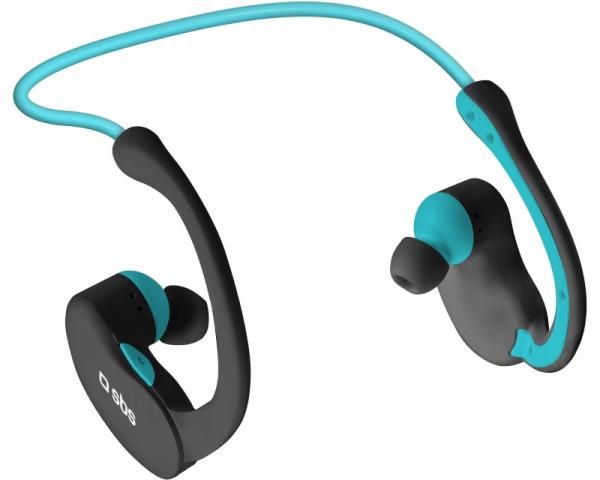 SBS Slušalice sa mikrofonom za mobilne uređaje Bluetooth Sport Runway Evolution crno-plave TESPORTEARSETBTK