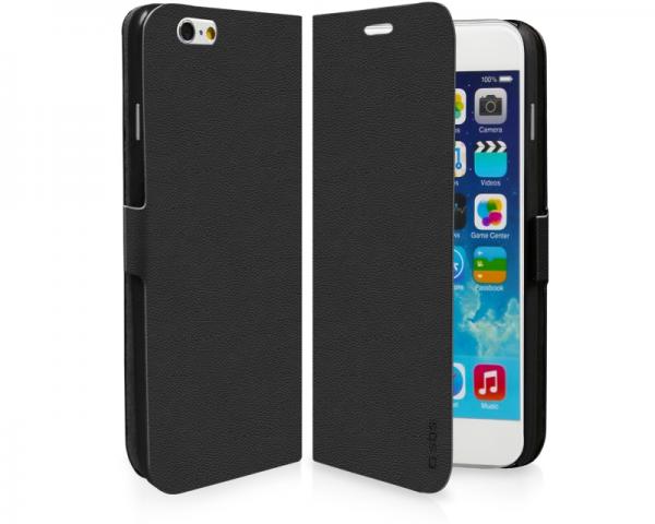 SBS Futrola za Apple iPhone 6/6S na preklop crna TEBOOKIP647K