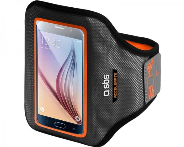 SBS Futrola za mobilni telefon univerzalna GoFit Arm Band XL crno-narandžasta TEARMACCELXLO