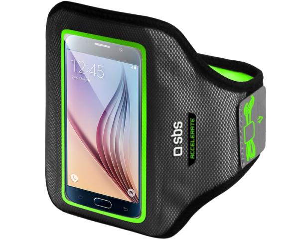 SBS Futrola za mobilni telefon univerzalna GoFit Arm Band XL crno-zelena TEARMACCELXLG