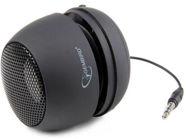 SPK-103 Gembird Portable USB zvucnik 2W sa ugradjenom baterijom, rechargeable lithium battery,BLACK