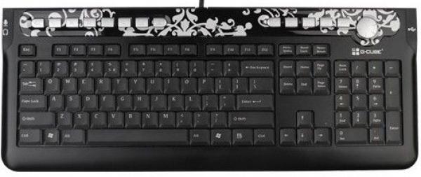 A4-GKBW-5EN multimedia tastatura Black & White - Endless Note - X-Key USB - US layout