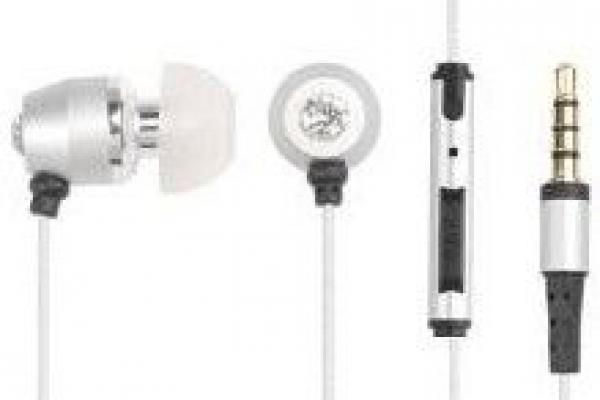 A4-iP-1000S IBudsTalk - Element Ti Titanium Microphone & volume control Sophisticated crystal embed
