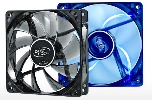 DeepCool WINDBLADE120 120x120x25mm ventilator BLUE LED hydro bearing 1300rpm 53CFM 26dBa