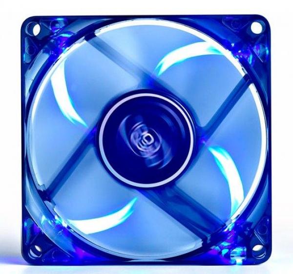 DeepCool WINDBLADE80 80x80x25mm ventilator BLUE LED hydro bearing 1800rpm 21CFM 20dBa