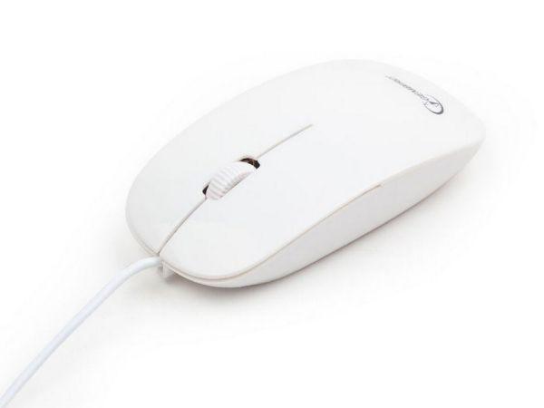 MUS-103-W Gembird Opticki mis 1200Dpi white USB