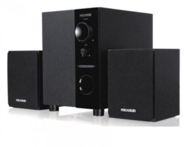 Microlab M-109 Aktivni drveni zvucnici 2.1 10W RMS(5W, 2x2.5W) 3.5mm
