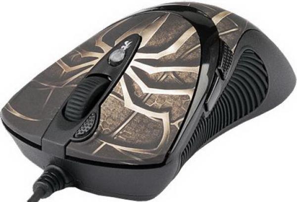 A4-XL-747H Gaming anti vibrate LASERSKI mis 1000Hz/100-3600Dpi, sa tegovima, USB