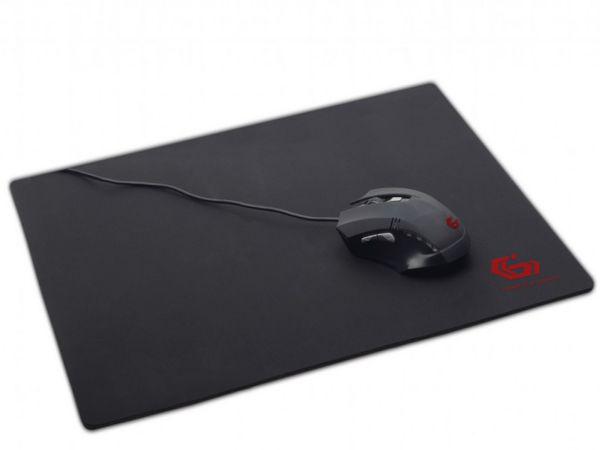 MP-GAME-S Gaming Natural rubber, mouse pad, black 200x250mm, 3mm thickness SMALL