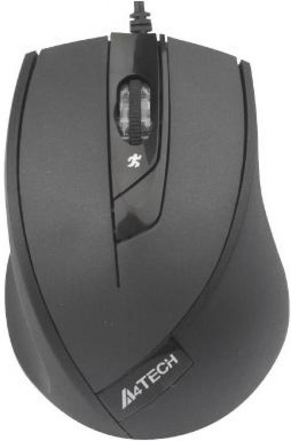 A4-N-600X-1 Opticki mis 600-1600Dpi Black USB