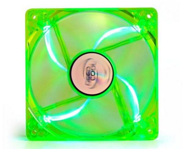 DeepCool XFAN120UG/B 120x120x25mm transparent green-blue light hydro bearing