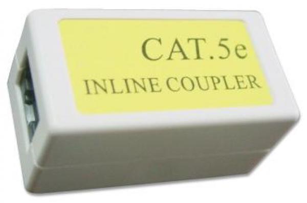 NCA-LC5E-001 Gembird Cat.5E LAN coupler white color