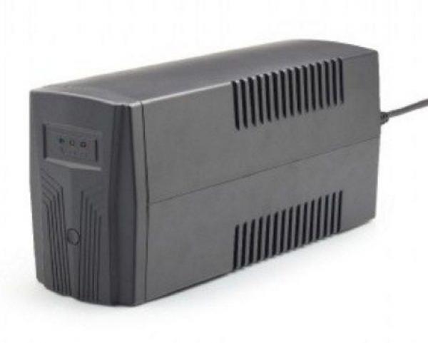 EG-UPS-B650 Gembird 650VA 390W AVR Basic 650 UPS, 2 x Shuko output sockets, black
