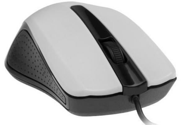 MUS-101-W Gembird Opticki mis 1200Dpi black white USB