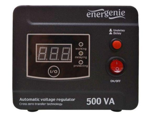 EG-AVR-D500-01 Gembird Automatic voltage regulator and stabilizer Digital Series, 500VA