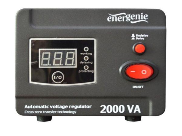 EG-AVR-D2000-01 Gembird Automatic voltage regulator and stabilizer Digital Series, 2000VA