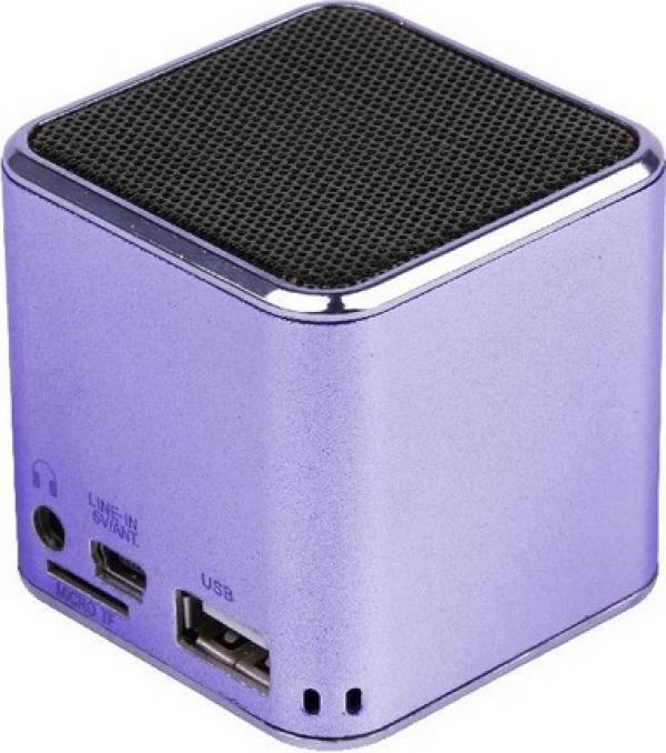 SPK-108-V Gembird USB zvucnik 3W sa punjivom lithium baterijom + microSD reader/MP3 + USB-Purple