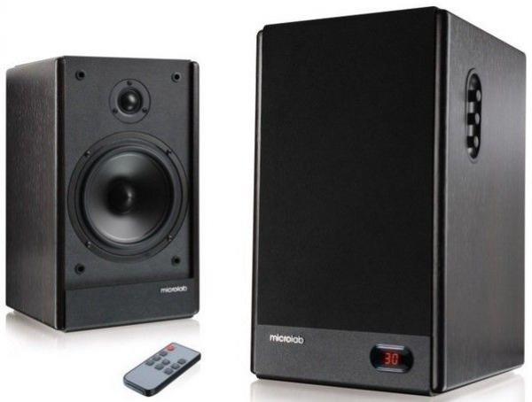 Microlab SOLO6C Aktivni drveni zvucnici 2.0 100W RMS(2x50W), 3.5mm,daljinski