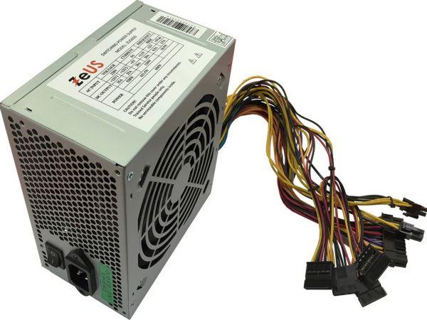 ZEUS ZUS-650 NAPAJANJE 650W 1x 20+4pin, 1x 4pin, 1x IDE, 3x S-ATA, 1x PCI-E 6pin 120mm