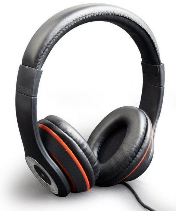 MHS-LAX-B Gembird Stereo slusalice sa mikrofonom Los Angeles black (1x3,5mm)