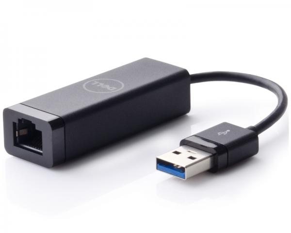 DELL Adapter USB 3.0 tip A (M) - RJ-45 (F) (470-ABBT)
