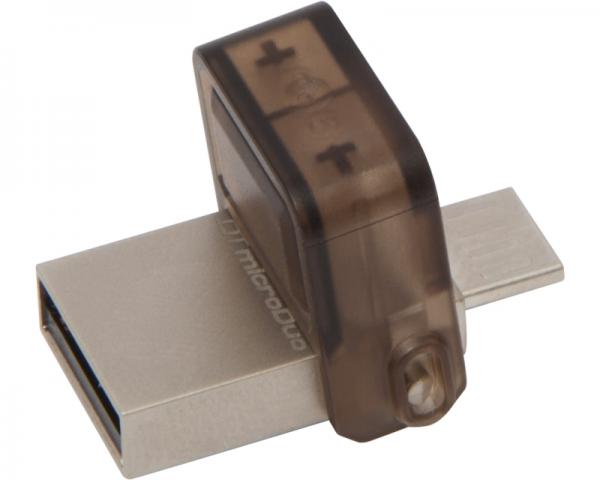 KINGSTON 16GB DataTraveler MicroDuo USB 2.0/USB OTG flash DTDUO/16GB crni