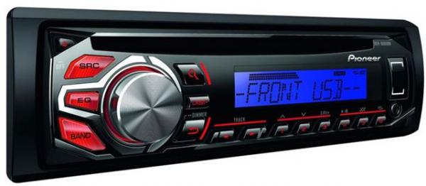 AUTO RADIO Pioneer DEH-1700UBB - radioCDUSBAUXMP3USB