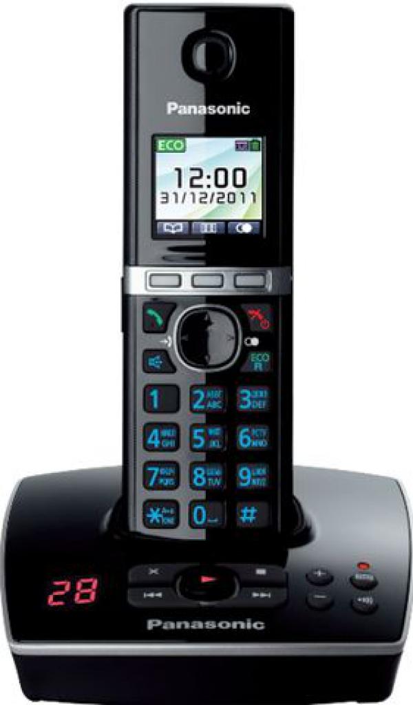PANASONIC telefon KX-TG8061FXB crni sa sekretaricom