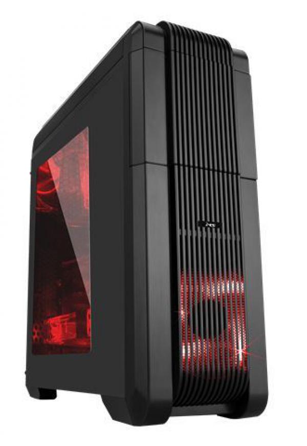 CASE MS MONSTER RED LED FAN gaming bez napajanja