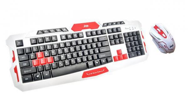 TAST. MS ACROBAT_2 beli bežični gaming set