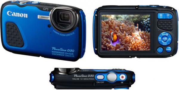 FOTOAPARAT CANON PowerShot D30 blue