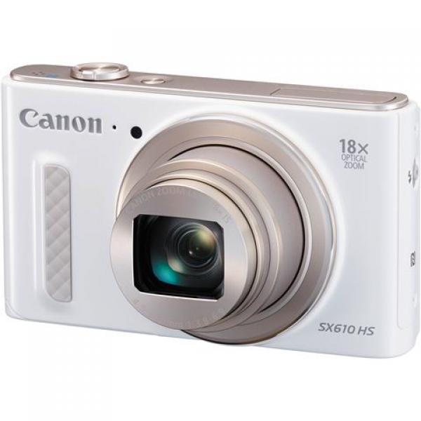 FOTOAPARAT CANON PowerShot SX610 HS white-WiFi,NFC