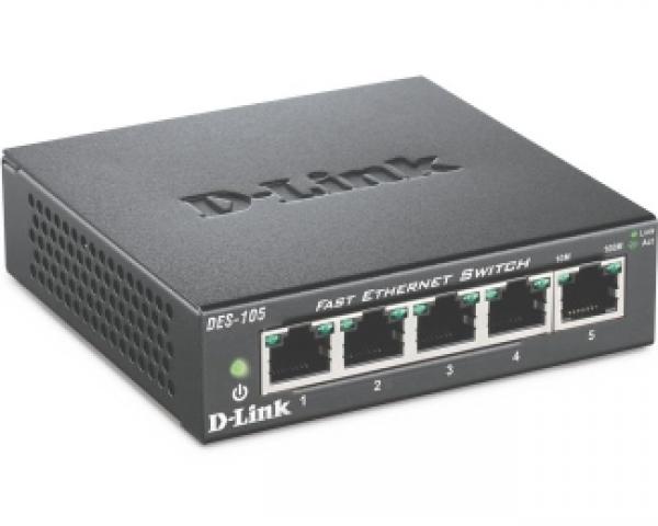 D-LINK DES-105 5port switch