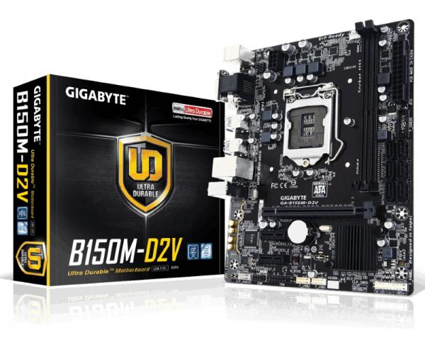 Gigabyte Intel MB GA-B150M-D2V 1151